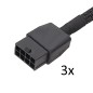 Preview: PCIe 5.0 Grafikkartenadapter auf 3x 8-PIN