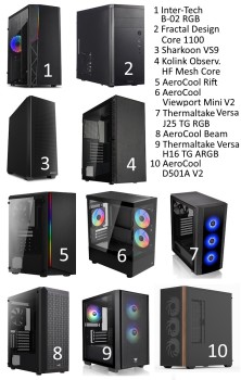 Gamer Komplett-PC mit AMD Ryzen 5 9600X - RX 9060 XT 8/16GB - 32 GB Ram
