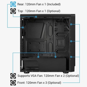 Gamer-Komplett.PC mit AMD Ryzen 7 5800X - B550 - RTX 4070 - 32 GB Ram