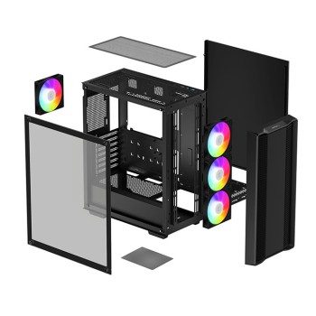 Komplett-PC mit AMD Ryzen 5 7500F - RX 7900 GRE - WiFi - 32 GB Ram