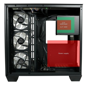 Komplett-PC mit AMD Ryzen 7 7800X3D - B650 - RTX 4080 - 32 GB Ram