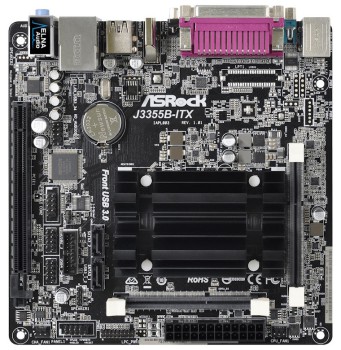 Mainboard ASRock J3355B - ITX mit CPU Intel Dual Core J3355