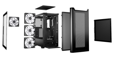 CAD-Komplett-PC mit AMD Ryzen 7 9800X3D - WiFi - RTX 2000 - B850 - 32 GB Ram