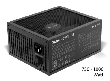 be quiet! Netzteil Dark Power 13:   750 - 1600 Watt nach Wahl - Austauschpreis