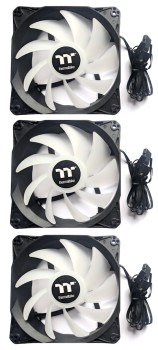3x Thermaltake Gehäuselüfter 120 mm - TT-1225 A1225L12S - RGB