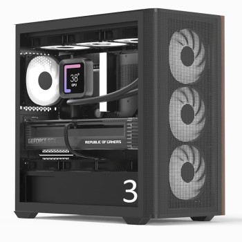 Gamer Komplett-PC mit AMD Ryzen 5 9600X - RX 9060XT 8/16GB - 32 GB Ram