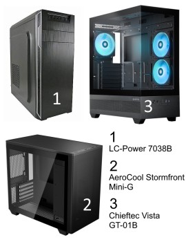 Gamer Komplett-PC mit AMD Ryzen 5 7500 X3D - RTX 5060 - B850 - WLAN - 32 GB Ram