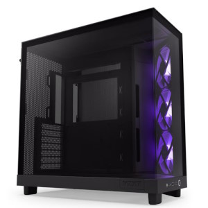 NZXT H6 RGB Flow schwarz