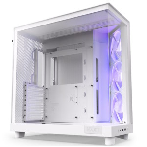 NZXT H6 RGB Flow weiß