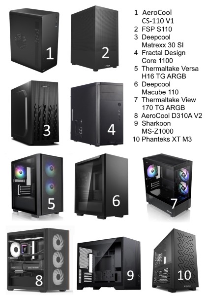 Komplett-PC mit AMD Ryzen 7 8700G - 16 GB Ram