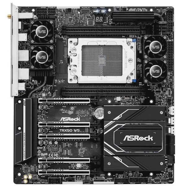 CAD Workstation mit AMD Ryzen Threadripper Pro 7955WX - RTX A2000 - WLAN - 32 GB Ram