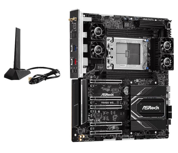CAD Workstation mit AMD Ryzen Threadripper Pro 7955WX - RTX A2000 - WLAN - 32 GB Ram