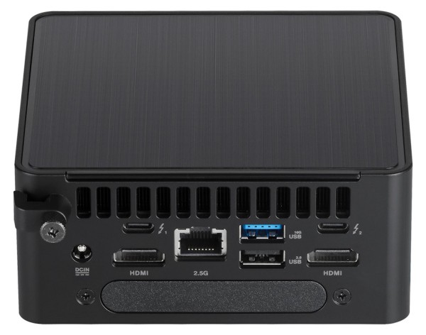 Mini Komplett-PC mit ASUS NUC14RVHU5 - Core Ultra 5 125H - WLAN - 16 GB Ram