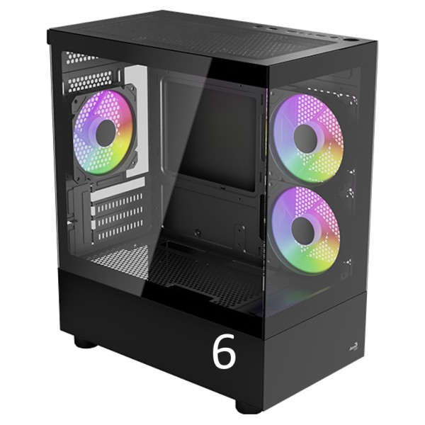 Gamer Komplett-PC mit AMD Ryzen 5 9600X - RX 9060 XT 8/16GB - 32 GB Ram