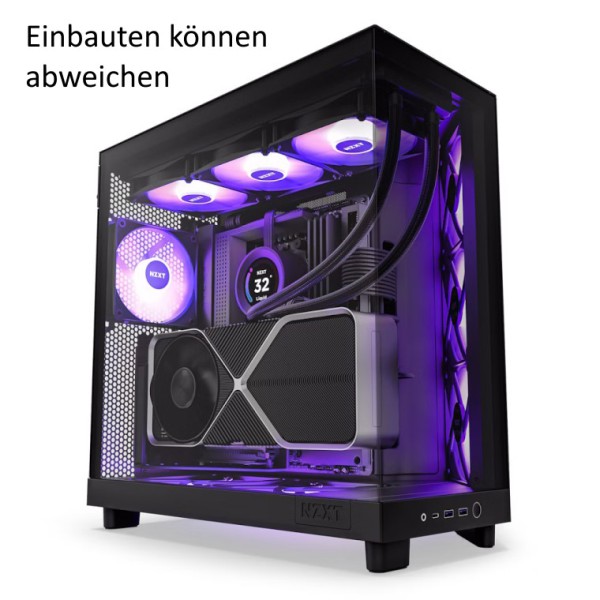 Komplett-PC mit AMD Ryzen 7 7800X3D - RTX 4090 - WiFi - 64 GB Ram