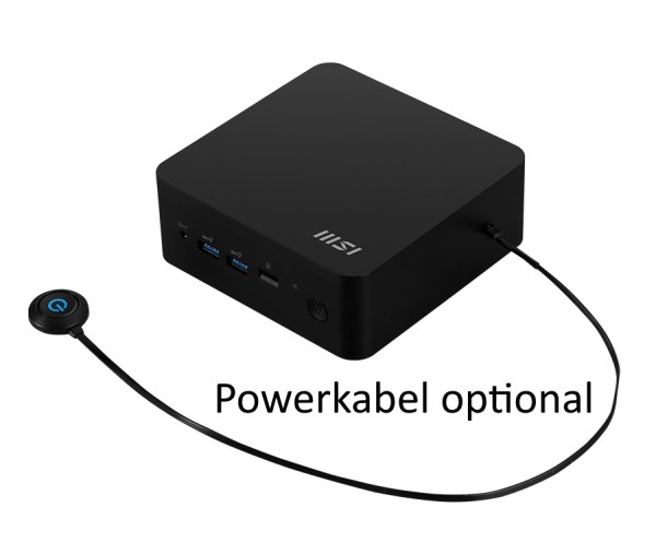 Mini Komplett-PC mit MSI Cubi NUC 1MG-007BDE - Core 7 150U - WLAN - 32 GB Ram