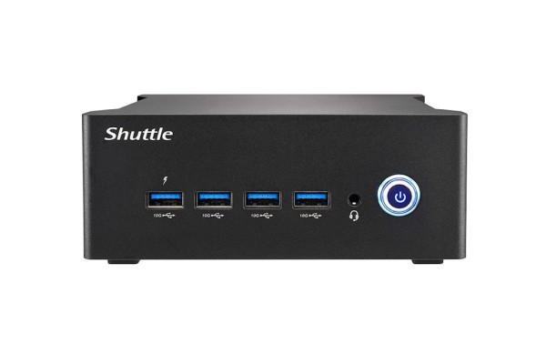 Mini Komplett-PC mit Shuttle XPC Nano NA10H7 - Ryzen 7 8845HS - 64 GB Ram
