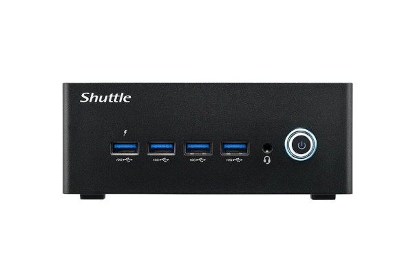 Mini Komplett-PC mit Shuttle XPC Nano NA10H7 - Ryzen 7 8845HS - 64 GB Ram