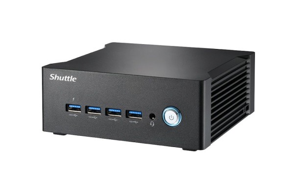 Mini Komplett-PC mit Shuttle XPC Nano NA10H7 - Ryzen 7 8845HS - 64 GB Ram