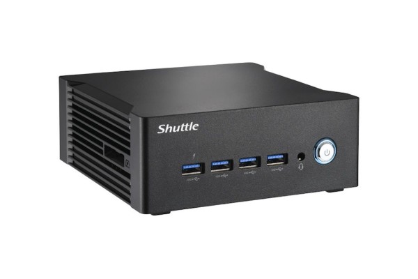 Mini Komplett-PC mit Shuttle XPC Nano NA10H7 - Ryzen 7 8845HS - 64 GB Ram