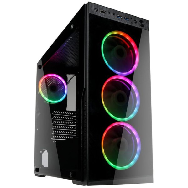 Gamer Komplett-PC mit AMD Ryzen 7 9800X3D - RTX 5070 - WLAN - 64 GB Ram