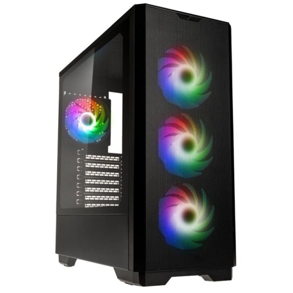 Gamer Komplett-PC mit AMD Ryzen 7 5700X3D - B550 - RX 7700 XT - 32 GB Ram