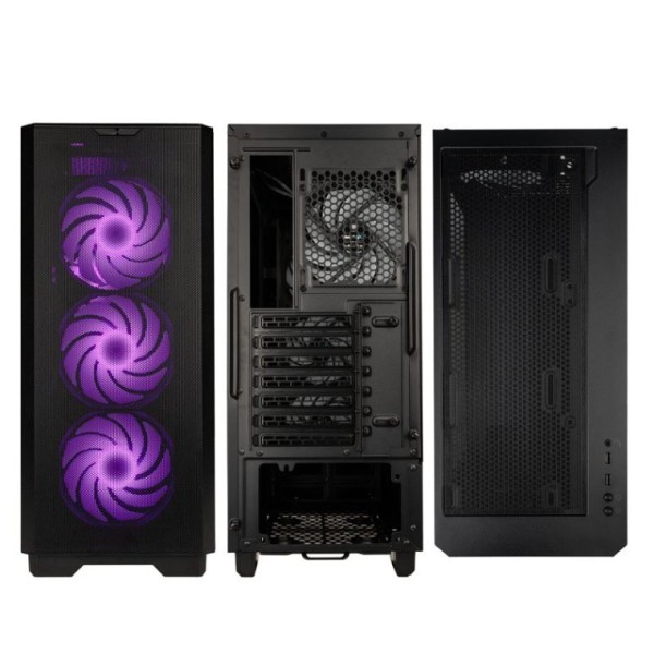 Gamer Komplett-PC mit AMD Ryzen 7 5700X3D - B550 - RX 7700 XT - 32 GB Ram