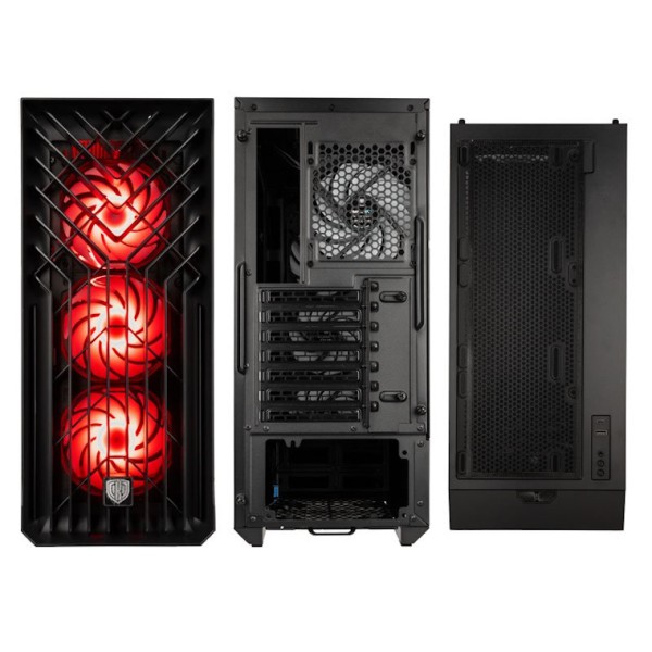 Gamer Komplett-PC mit AMD Ryzen 7 5700X3D - B550 - RX 7700 XT - 32 GB Ram