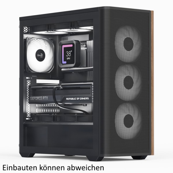 Gamer Komplett-PC mit AMD Ryzen 7 7800X3D - RTX 5060 Ti - WLAN - 64 GB Ram
