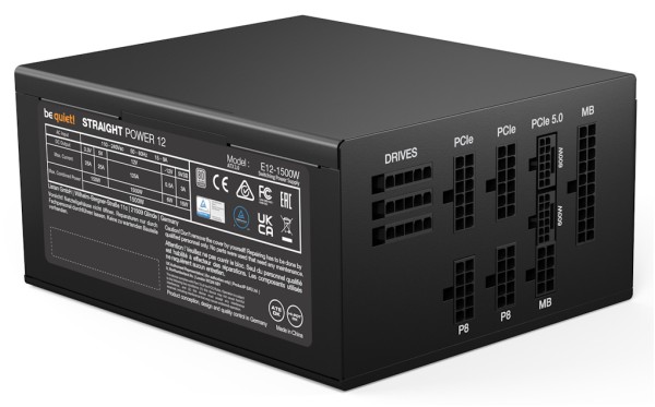 be quiet! Netzteil Straight Power 12 - 80+ Platinum:  750 - 1500 Watt nach Wahl - Austauschpreis