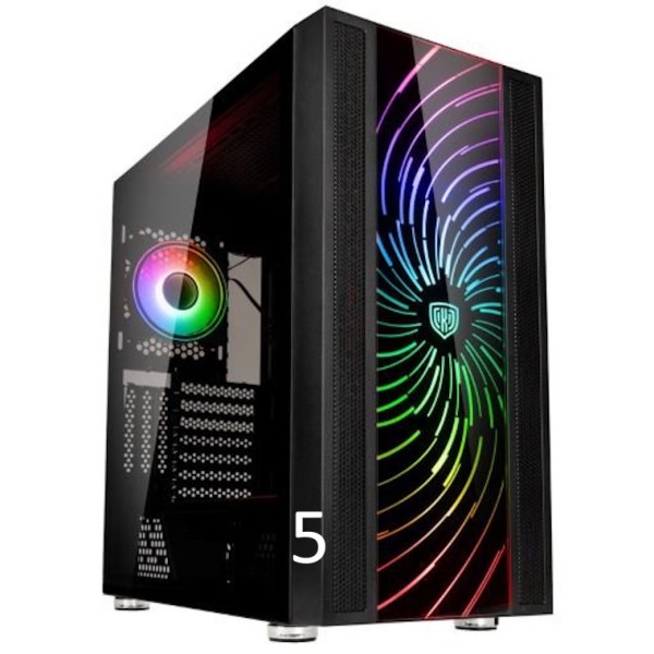 Gamer-PC mit AMD Ryzen 7 9800X3D - WiFi - RX 9070 XT - B850 - 32 GB Ram