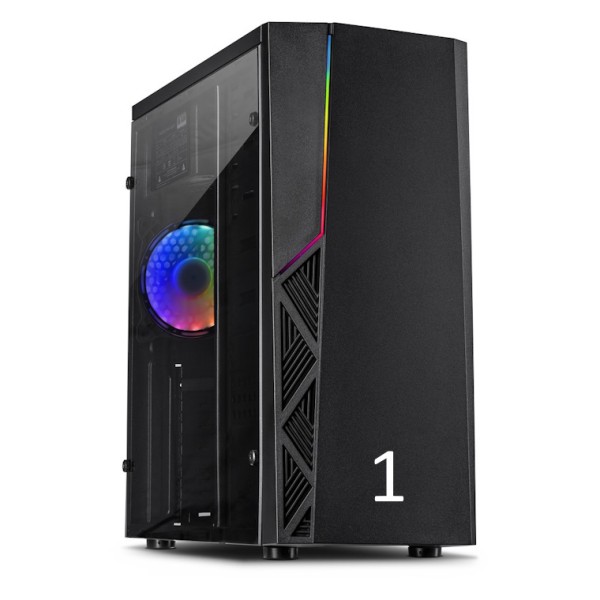 Gamer Komplett-PC mit AMD Ryzen 5 9600X - RX 9060 XT 8/16GB - 32 GB Ram
