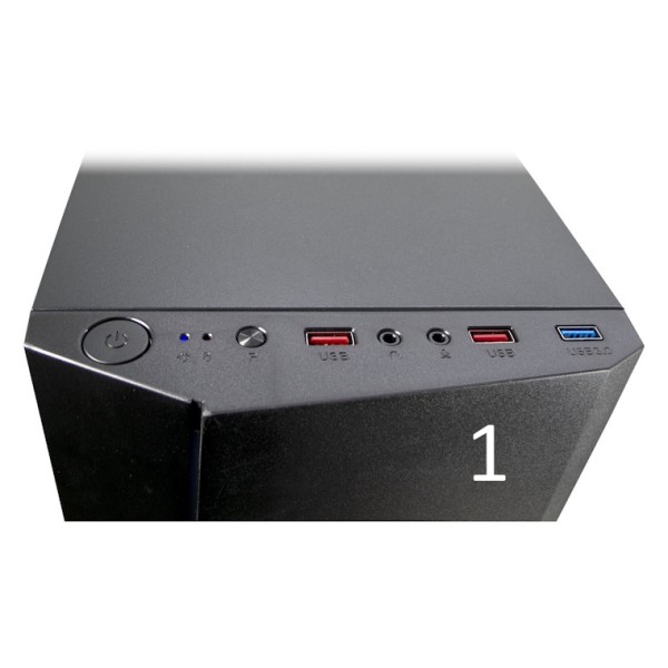 Gamer Komplett-PC mit AMD Ryzen 5 9600X - RX 9060 XT 8/16GB - 32 GB Ram
