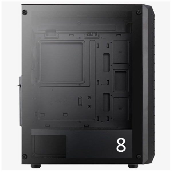 Gamer Komplett-PC mit AMD Ryzen 5 9600X - RX 9060 XT 8/16GB - 32 GB Ram