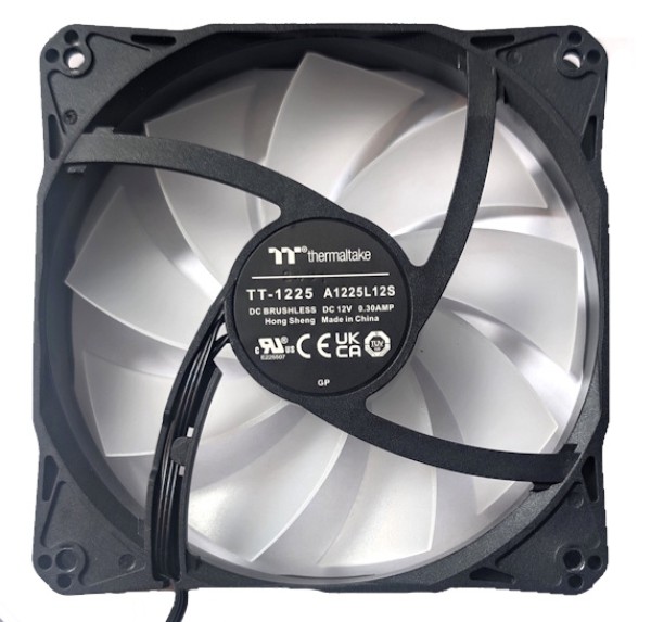 3x Thermaltake Gehäuselüfter 120 mm - TT-1225 A1225L12S - RGB
