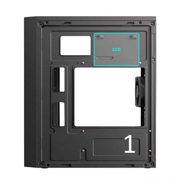 Gamer Komplett-PC mit AMD Ryzen 5 9600X - RX 9060XT 8/16GB - 32 GB Ram
