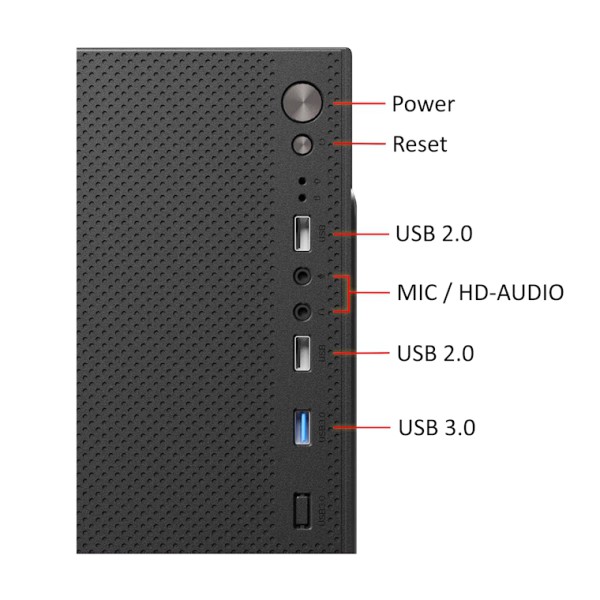 Komplett-PC mit Intel Core Ultra 7 265 - WLAN - 16 GB Ram