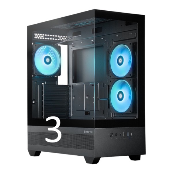 Gamer Komplett-PC mit AMD Ryzen 5 7500 X3D - RTX 5070 - B850 - WLAN - 32 GB Ram